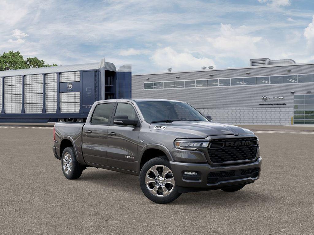 New 2026 Granite Crystal Metallic Clear-Coat Exterior Paint RAM RAM 1500 BIG HORN CREW CAB 4X4 image 5