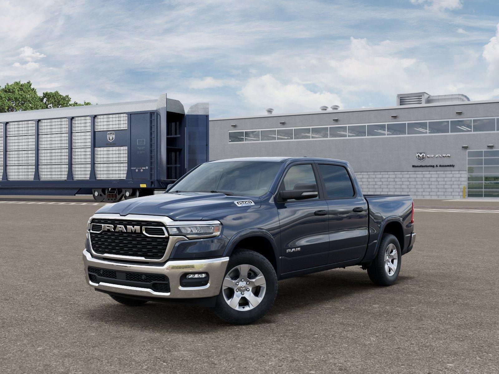 New 2026 Forged Blue Metallic Exterior Paint RAM RAM 1500 BIG HORN CREW CAB 4X4 image 79