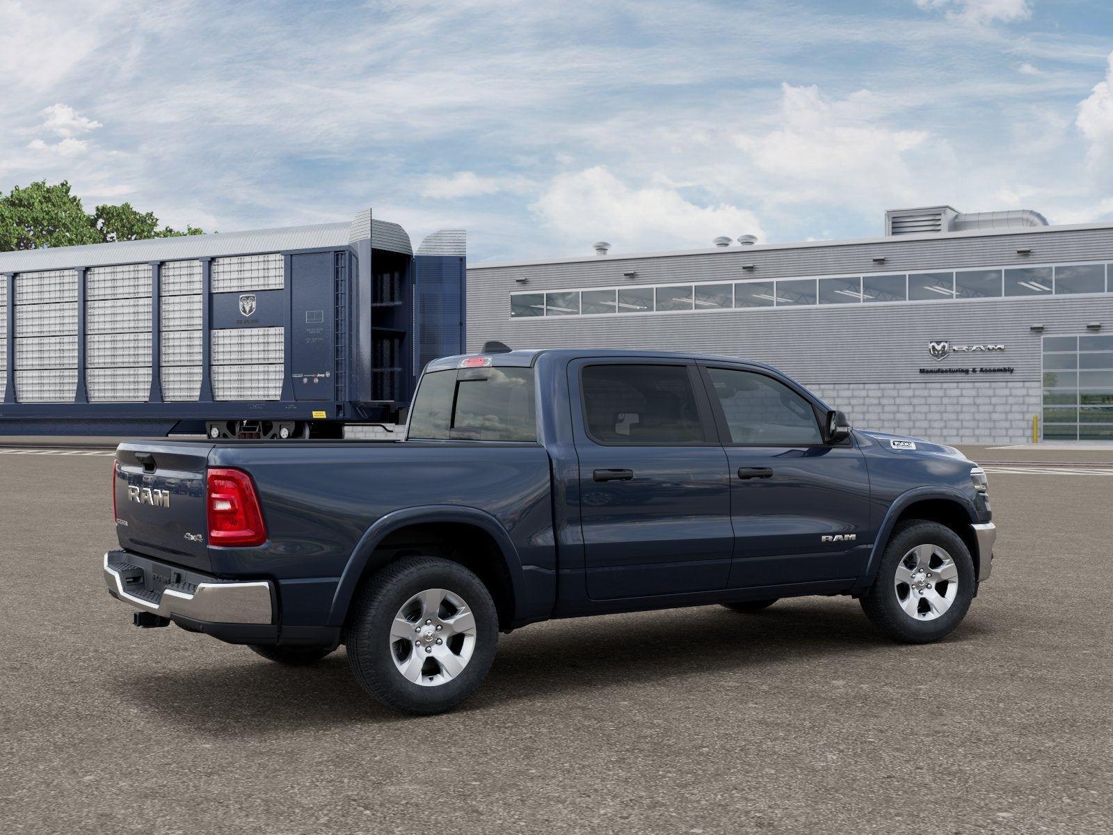 New 2026 Forged Blue Metallic Exterior Paint RAM RAM 1500 BIG HORN CREW CAB 4X4 image 82