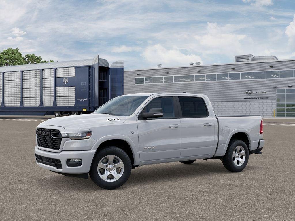 New 2026 Bright White Clear-Coat Exterior Paint RAM RAM 1500 BIG HORN CREW CAB 4X4 image 2