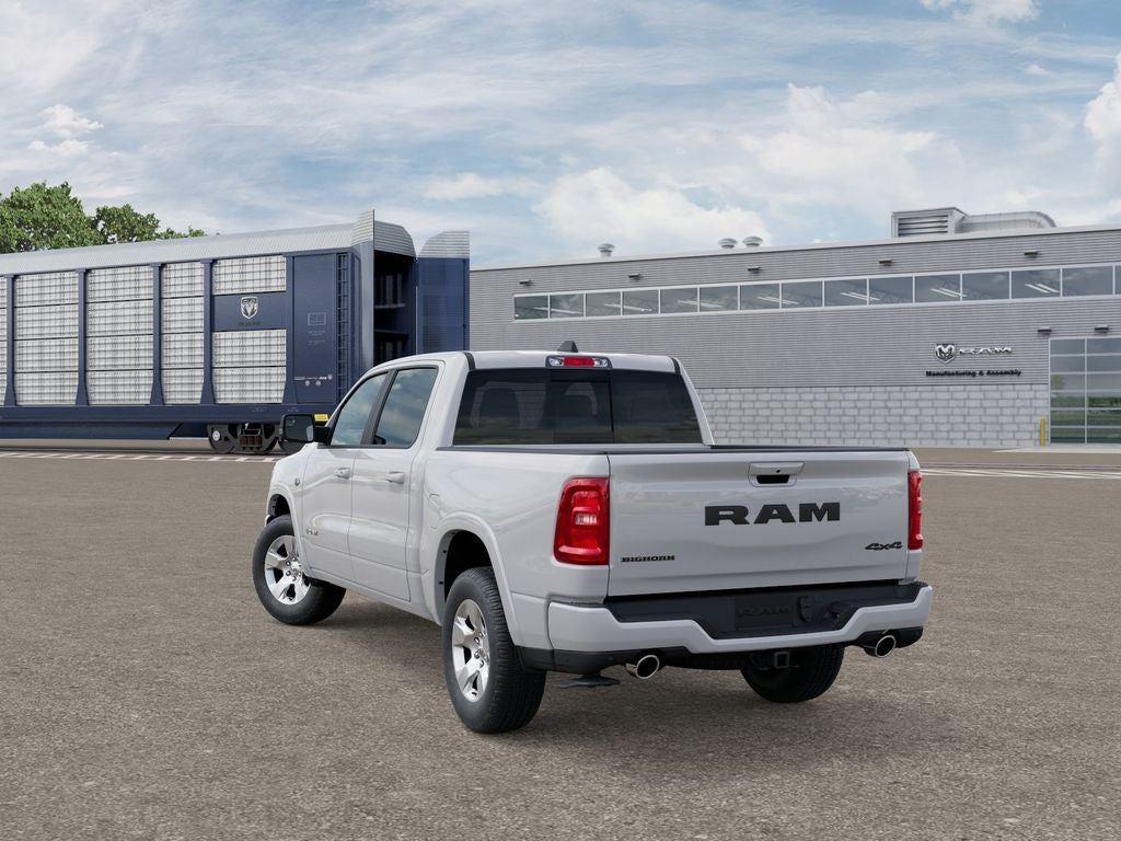 New 2026 Bright White Clear-Coat Exterior Paint RAM RAM 1500 BIG HORN CREW CAB 4X4 image 3