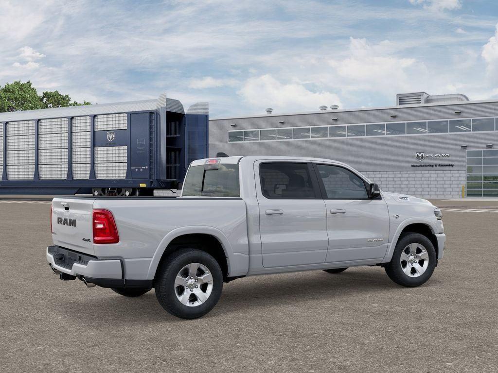 New 2026 Bright White Clear-Coat Exterior Paint RAM RAM 1500 BIG HORN CREW CAB 4X4 image 4