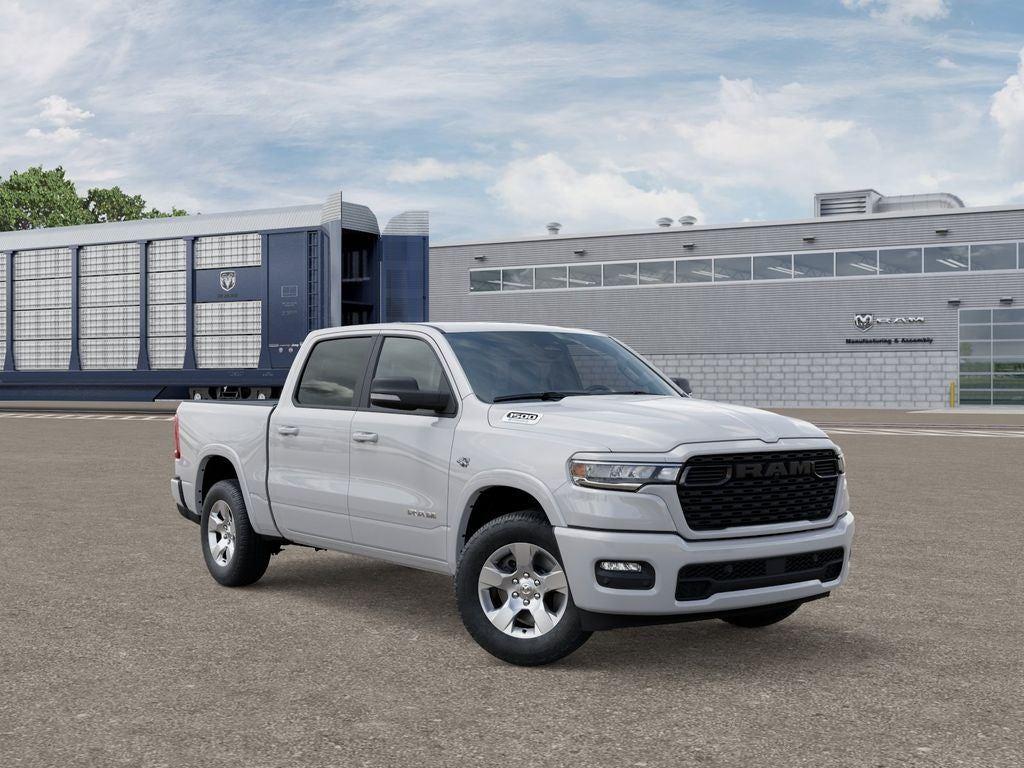 New 2026 Bright White Clear-Coat Exterior Paint RAM RAM 1500 BIG HORN CREW CAB 4X4 image 5