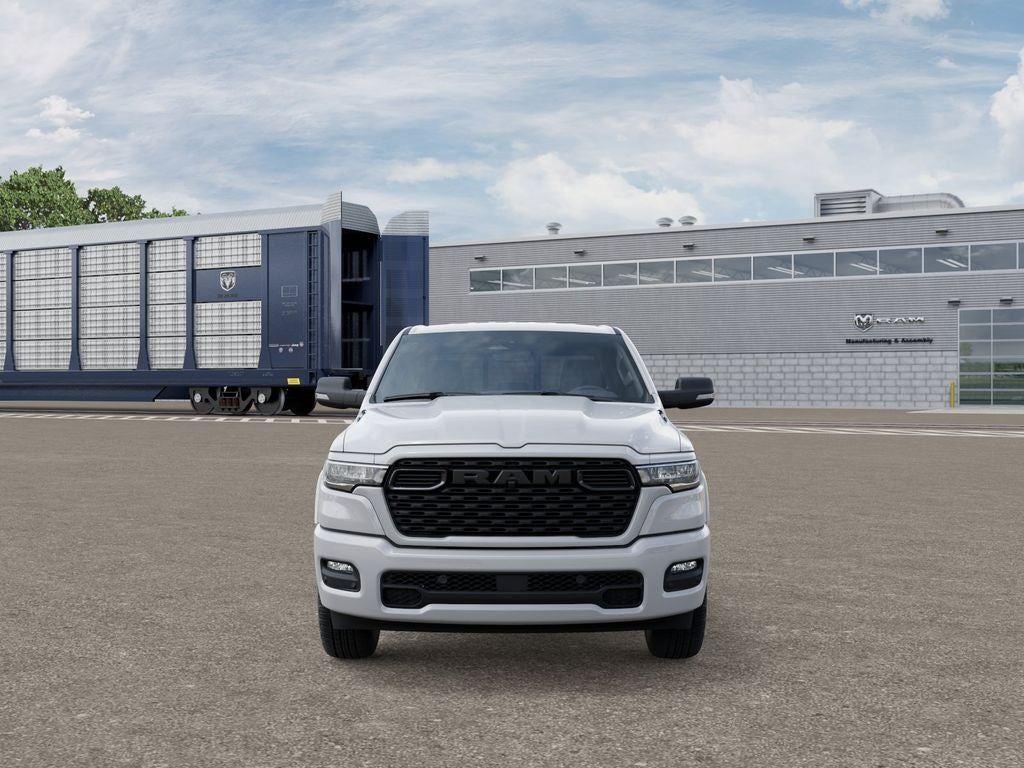 New 2026 Bright White Clear-Coat Exterior Paint RAM RAM 1500 BIG HORN CREW CAB 4X4 image 6