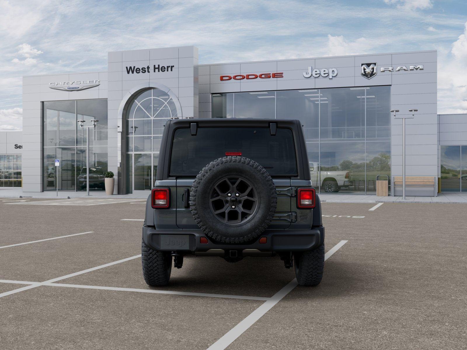New 2026 Anvil Clear-Coat Exterior Paint Jeep WRANGLER 2-DOOR WILLYS image 85