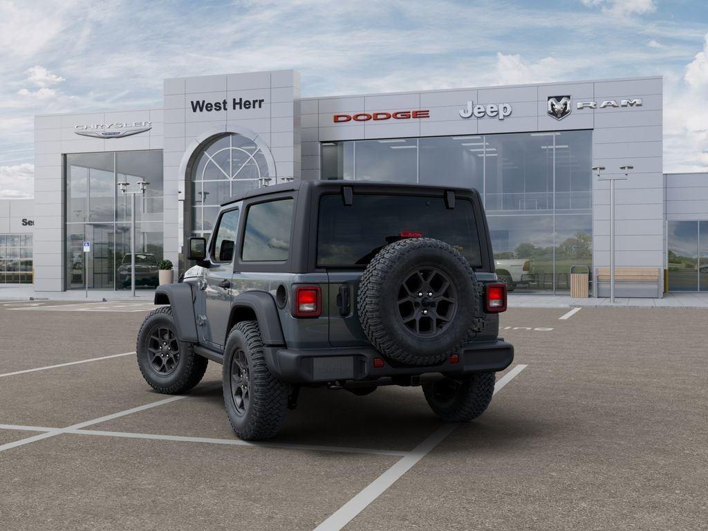 New 2026 Anvil Clear-Coat Exterior Paint Jeep WRANGLER 2-DOOR WILLYS image 3