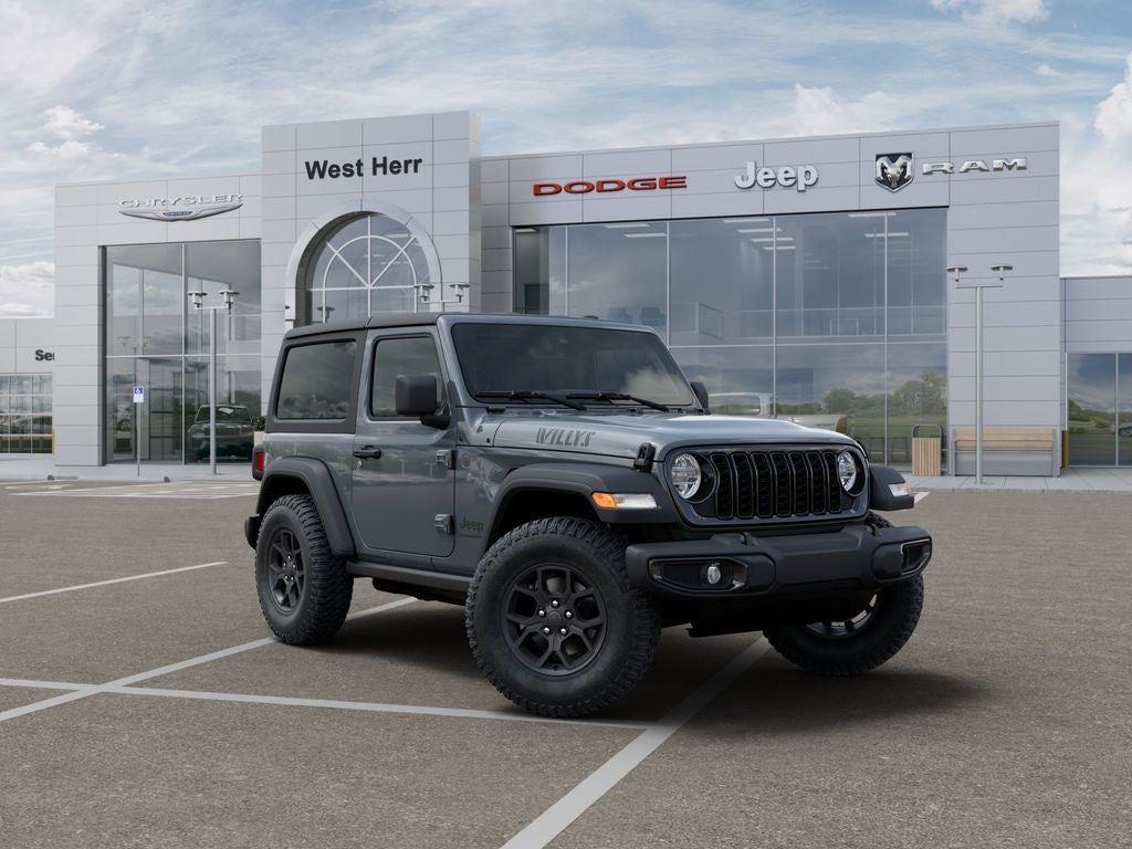 New 2026 Anvil Clear-Coat Exterior Paint Jeep WRANGLER 2-DOOR WILLYS image 5