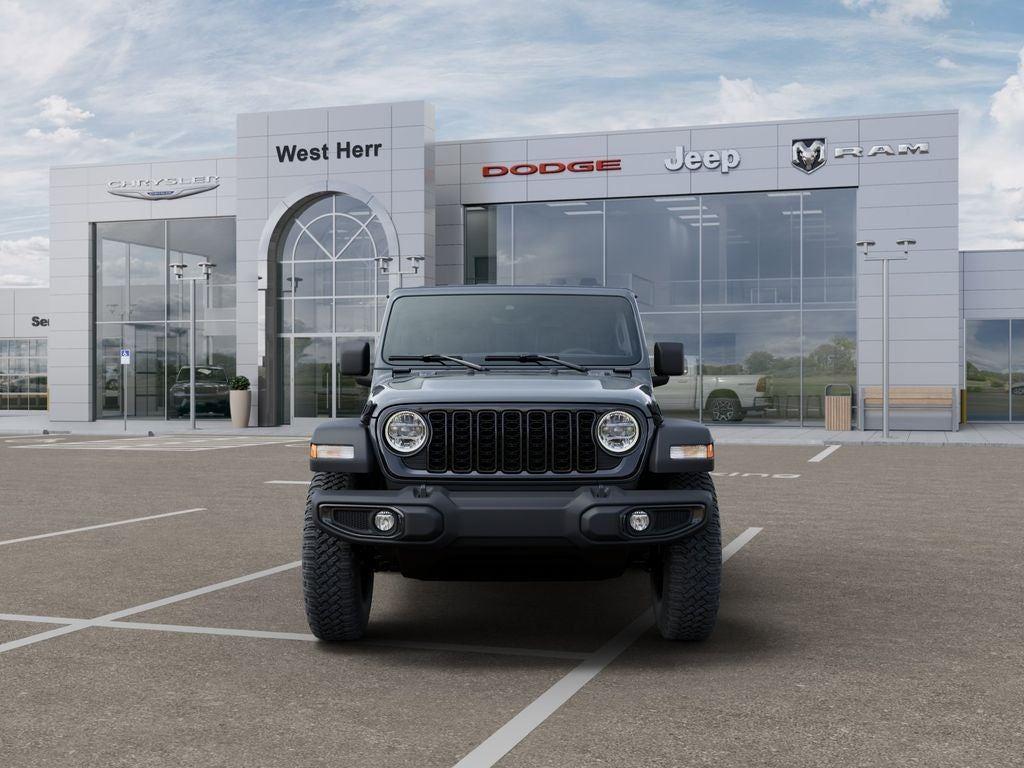 New 2026 Anvil Clear-Coat Exterior Paint Jeep WRANGLER 2-DOOR WILLYS image 6