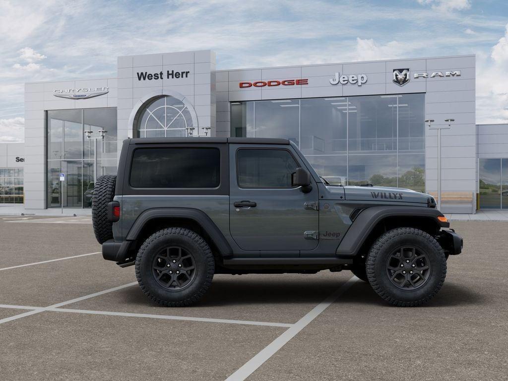 New 2026 Anvil Clear-Coat Exterior Paint Jeep WRANGLER 2-DOOR WILLYS image 21