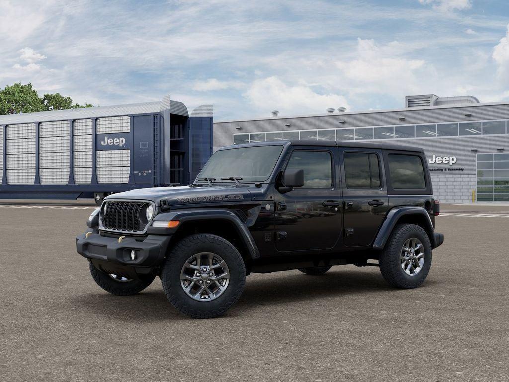 New 2026 Black Clear-Coat Exterior Paint Jeep WRANGLER 4-DOOR 85TH ANNIVERSA image 2