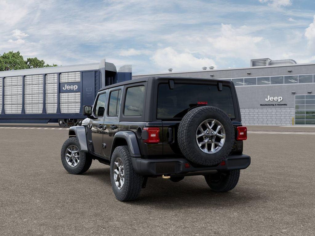 New 2026 Black Clear-Coat Exterior Paint Jeep WRANGLER 4-DOOR 85TH ANNIVERSA image 3