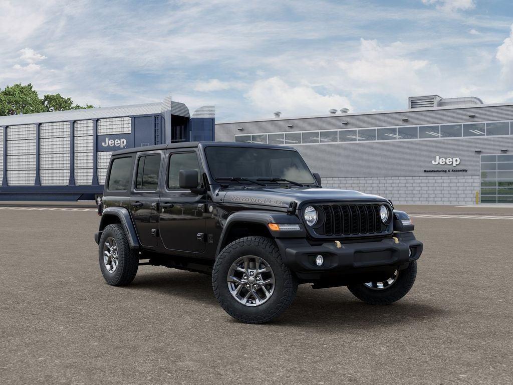 New 2026 Black Clear-Coat Exterior Paint Jeep WRANGLER 4-DOOR 85TH ANNIVERSA image 5