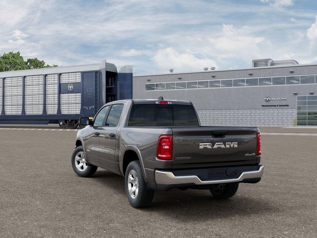 New 2026 Granite Crystal Metallic Clear-Coat Exterior Paint RAM RAM 1500 BIG HORN CREW CAB 4X4 image 3