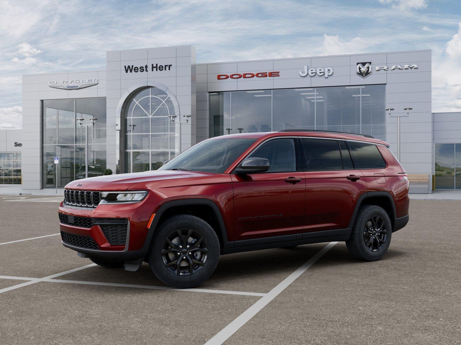 New 2026 Velvet Red Pearl-Coat Exterior Paint Jeep GRAND CHEROKEE L LAREDO ALTITU image 80