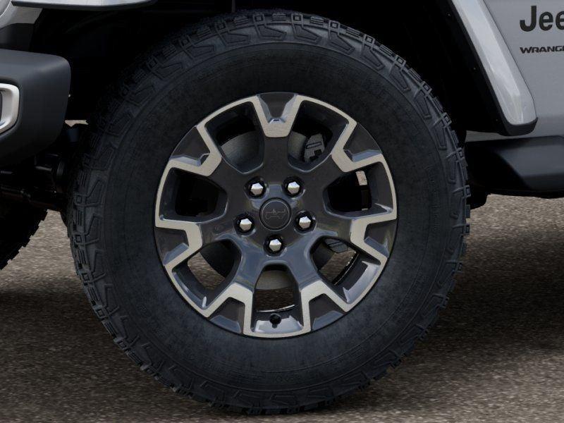 New 2026 Bright White Clear-Coat Exterior Paint Jeep WRANGLER 4-DOOR SAHARA image 8