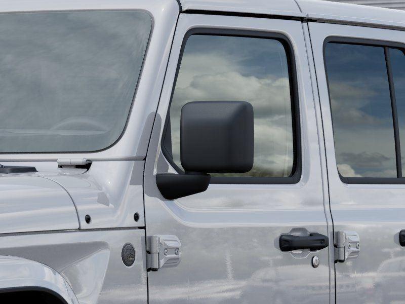 New 2026 Bright White Clear-Coat Exterior Paint Jeep WRANGLER 4-DOOR SAHARA image 12
