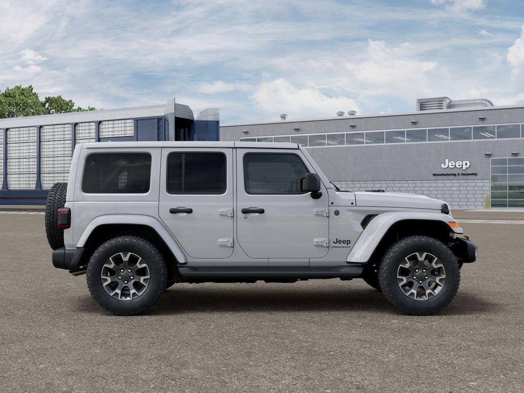 New 2026 Bright White Clear-Coat Exterior Paint Jeep WRANGLER 4-DOOR SAHARA image 21