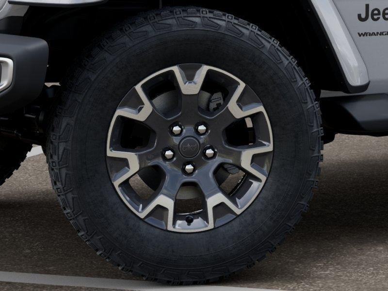 New 2026 Bright White Clear-Coat Exterior Paint Jeep WRANGLER 4-DOOR SAHARA image 86