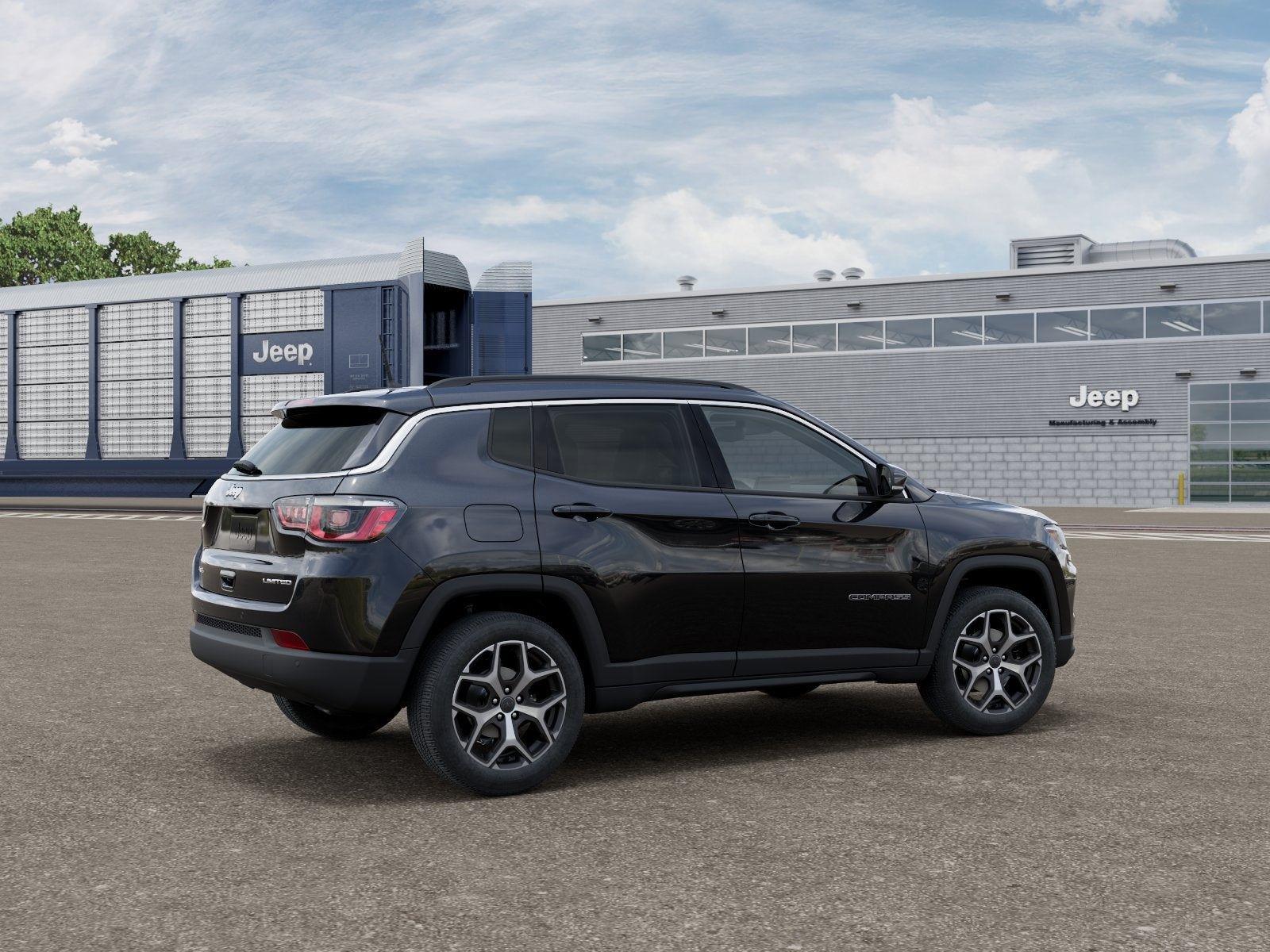 New 2026 Diamond Black Crystal Pearl-Coat Exterior Paint Jeep COMPASS LIMITED 4X4 image 82