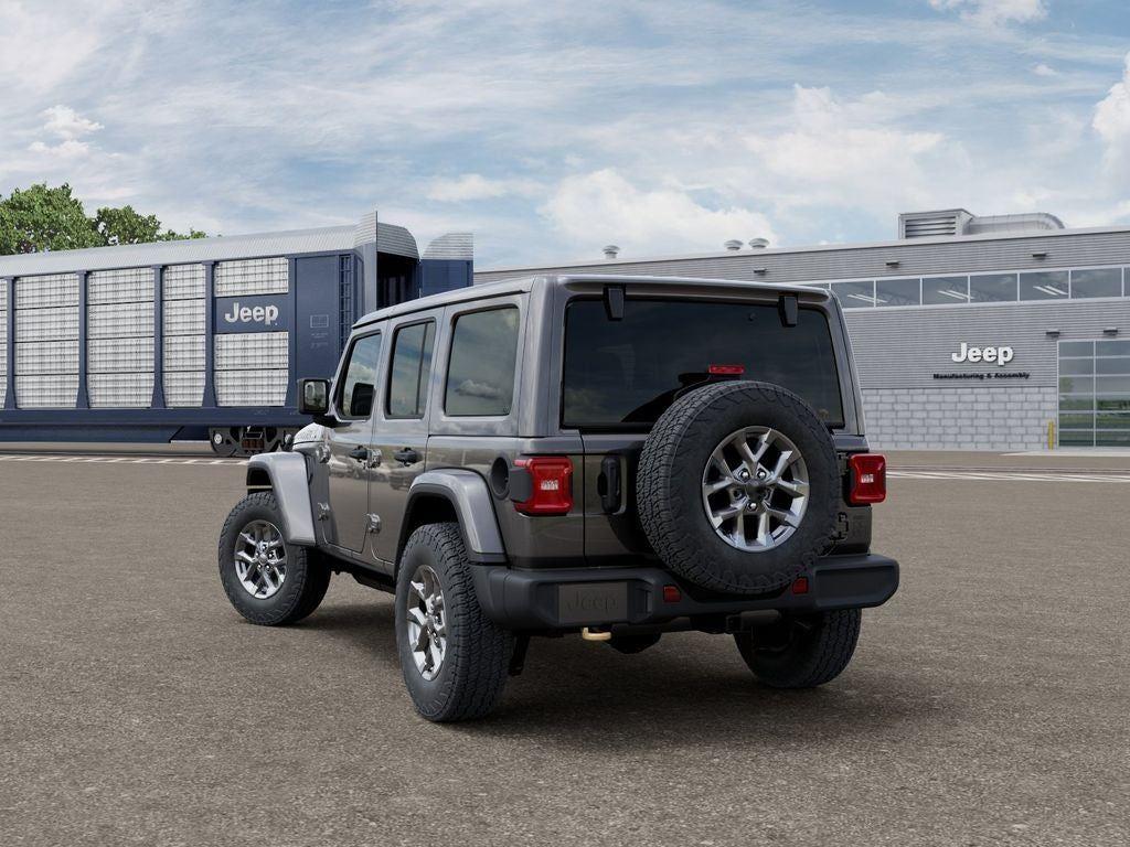 New 2026 Granite Crystal Metallic Clear-Coat Exterior Paint Jeep WRANGLER 4-DOOR 85TH ANNIVERSA image 3