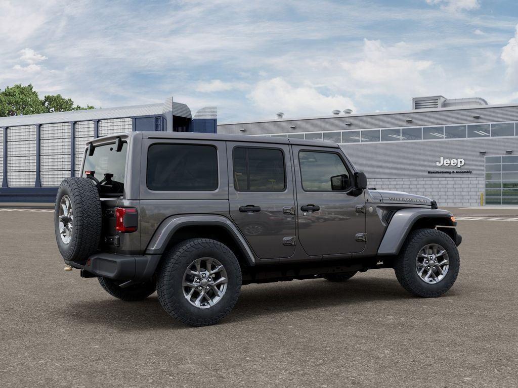 New 2026 Granite Crystal Metallic Clear-Coat Exterior Paint Jeep WRANGLER 4-DOOR 85TH ANNIVERSA image 4