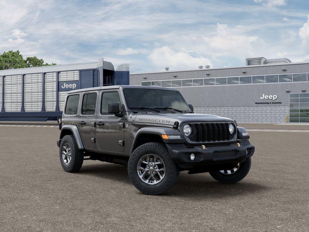 New 2026 Granite Crystal Metallic Clear-Coat Exterior Paint Jeep WRANGLER 4-DOOR 85TH ANNIVERSA image 5