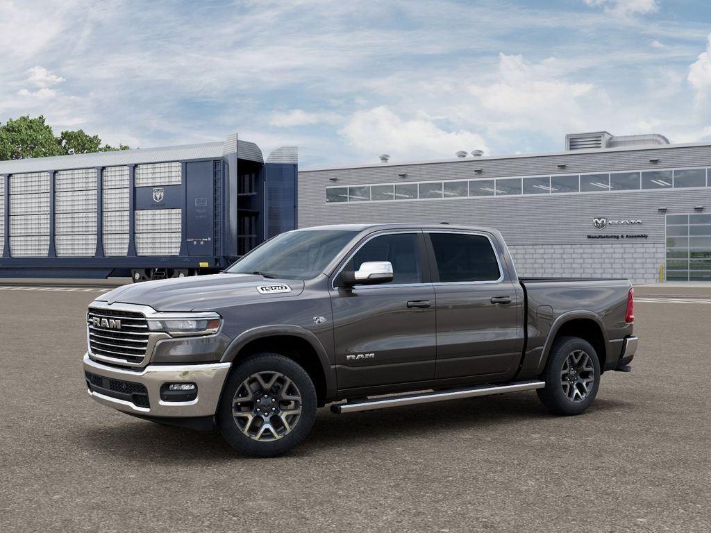 New 2026 Granite Crystal Metallic Clear-Coat Exterior Paint RAM RAM 1500 LARAMIE CREW CAB 4X4 image 2
