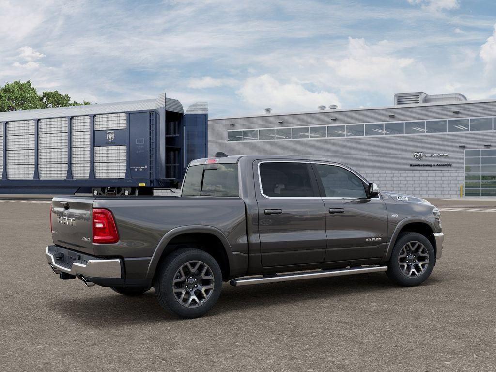New 2026 Granite Crystal Metallic Clear-Coat Exterior Paint RAM RAM 1500 LARAMIE CREW CAB 4X4 image 4