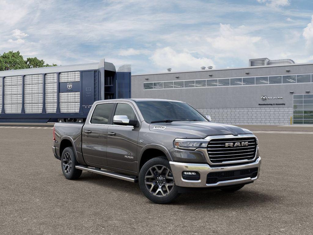 New 2026 Granite Crystal Metallic Clear-Coat Exterior Paint RAM RAM 1500 LARAMIE CREW CAB 4X4 image 5