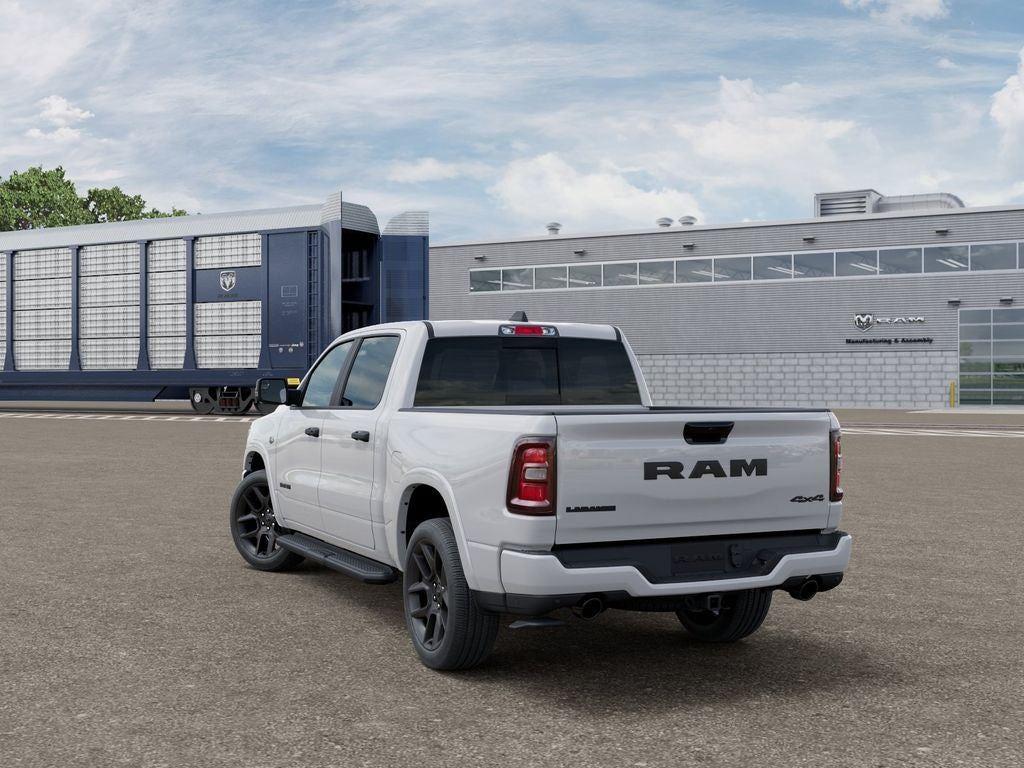 New 2026 Bright White Clear-Coat Exterior Paint RAM RAM 1500 LARAMIE CREW CAB 4X4 image 3