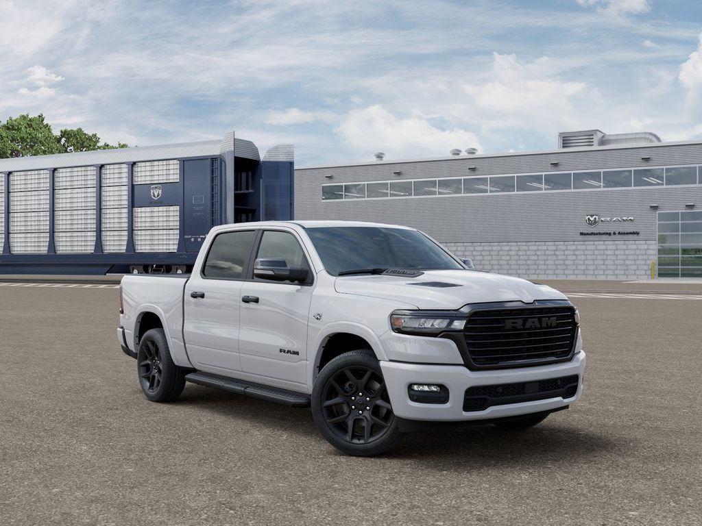 New 2026 Bright White Clear-Coat Exterior Paint RAM RAM 1500 LARAMIE CREW CAB 4X4 image 5