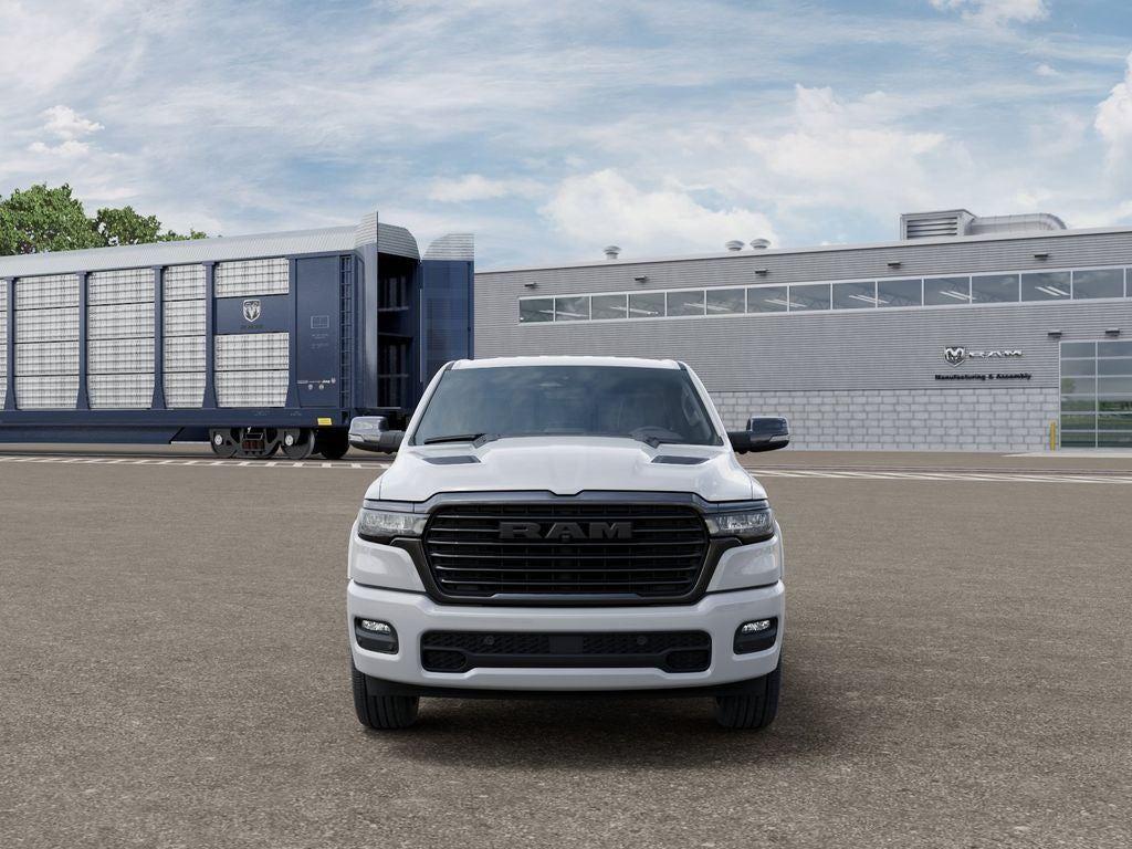 New 2026 Bright White Clear-Coat Exterior Paint RAM RAM 1500 LARAMIE CREW CAB 4X4 image 6