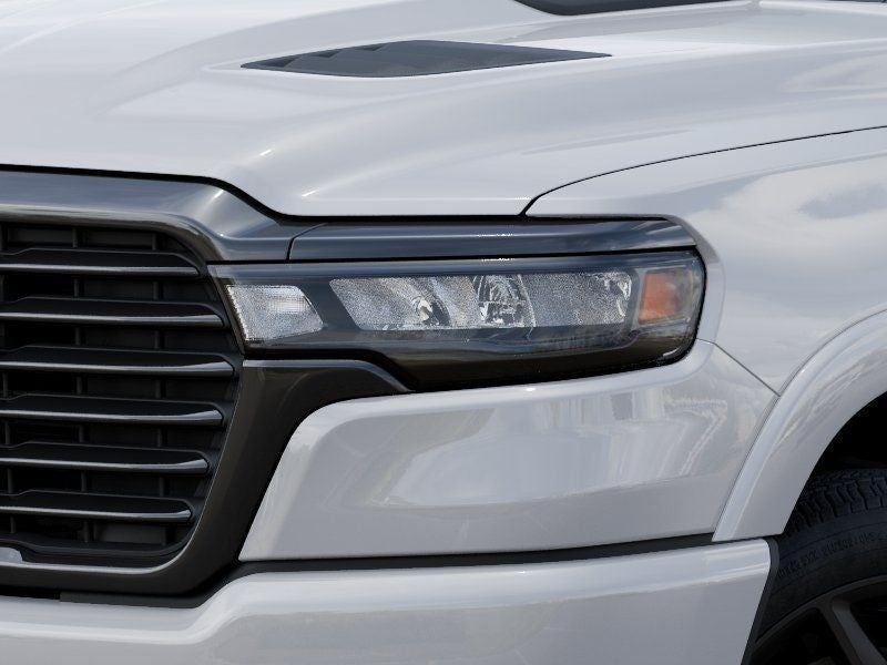 New 2026 Bright White Clear-Coat Exterior Paint RAM RAM 1500 LARAMIE CREW CAB 4X4 image 10