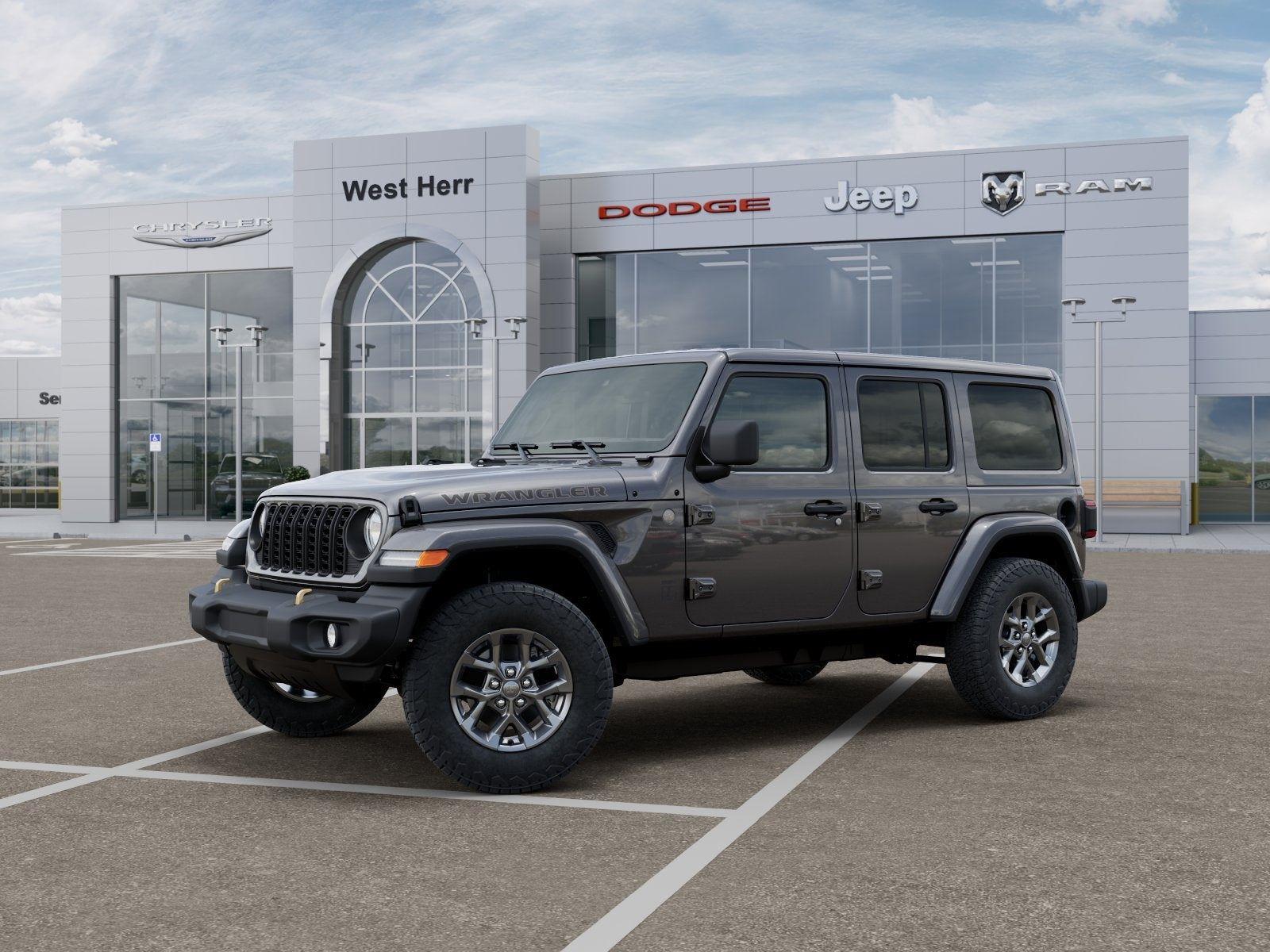 New 2026 Granite Crystal Metallic Clear-Coat Exterior Paint Jeep WRANGLER 4-DOOR 85TH ANNIVERSA image 80