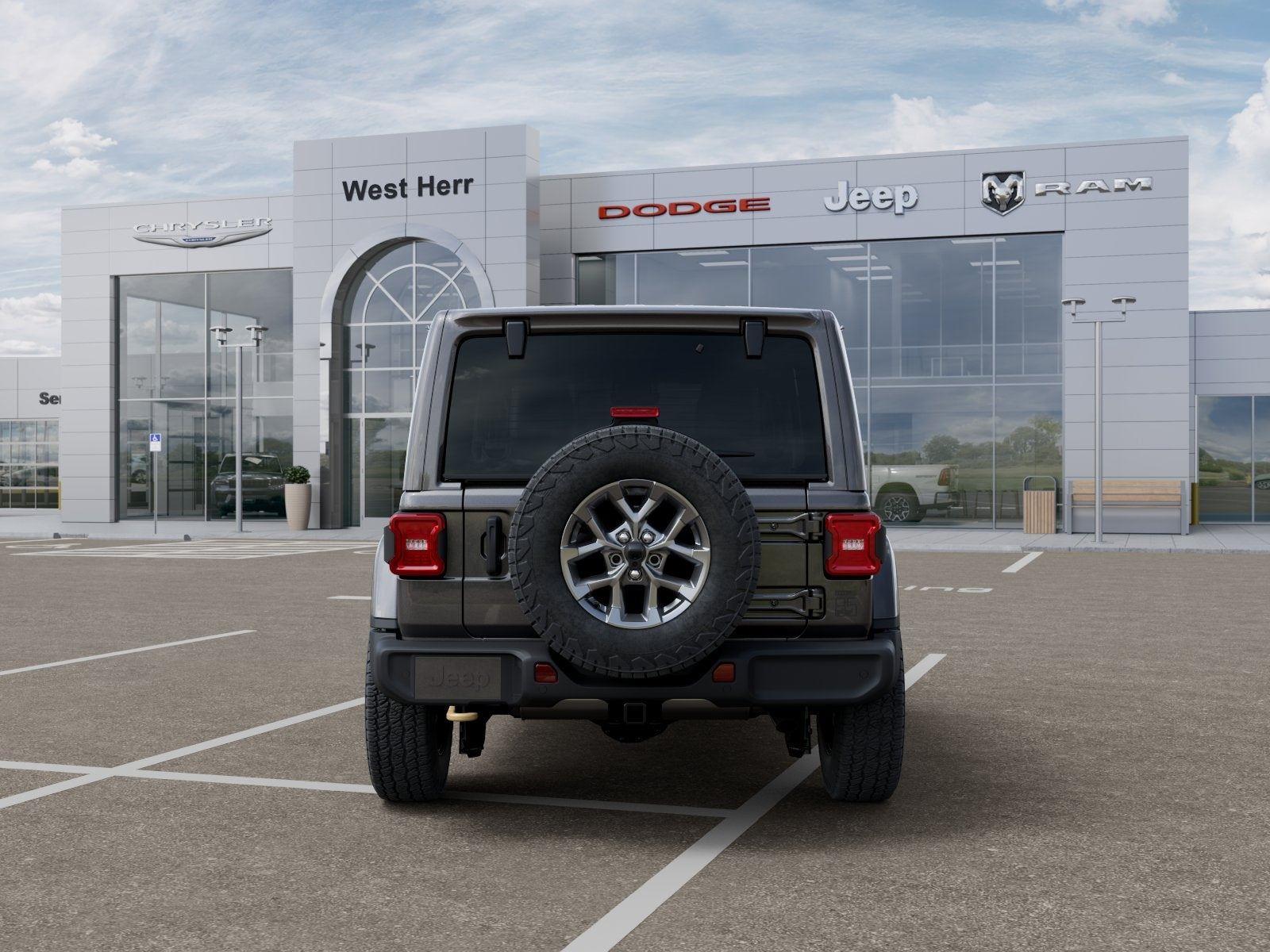New 2026 Granite Crystal Metallic Clear-Coat Exterior Paint Jeep WRANGLER 4-DOOR 85TH ANNIVERSA image 85