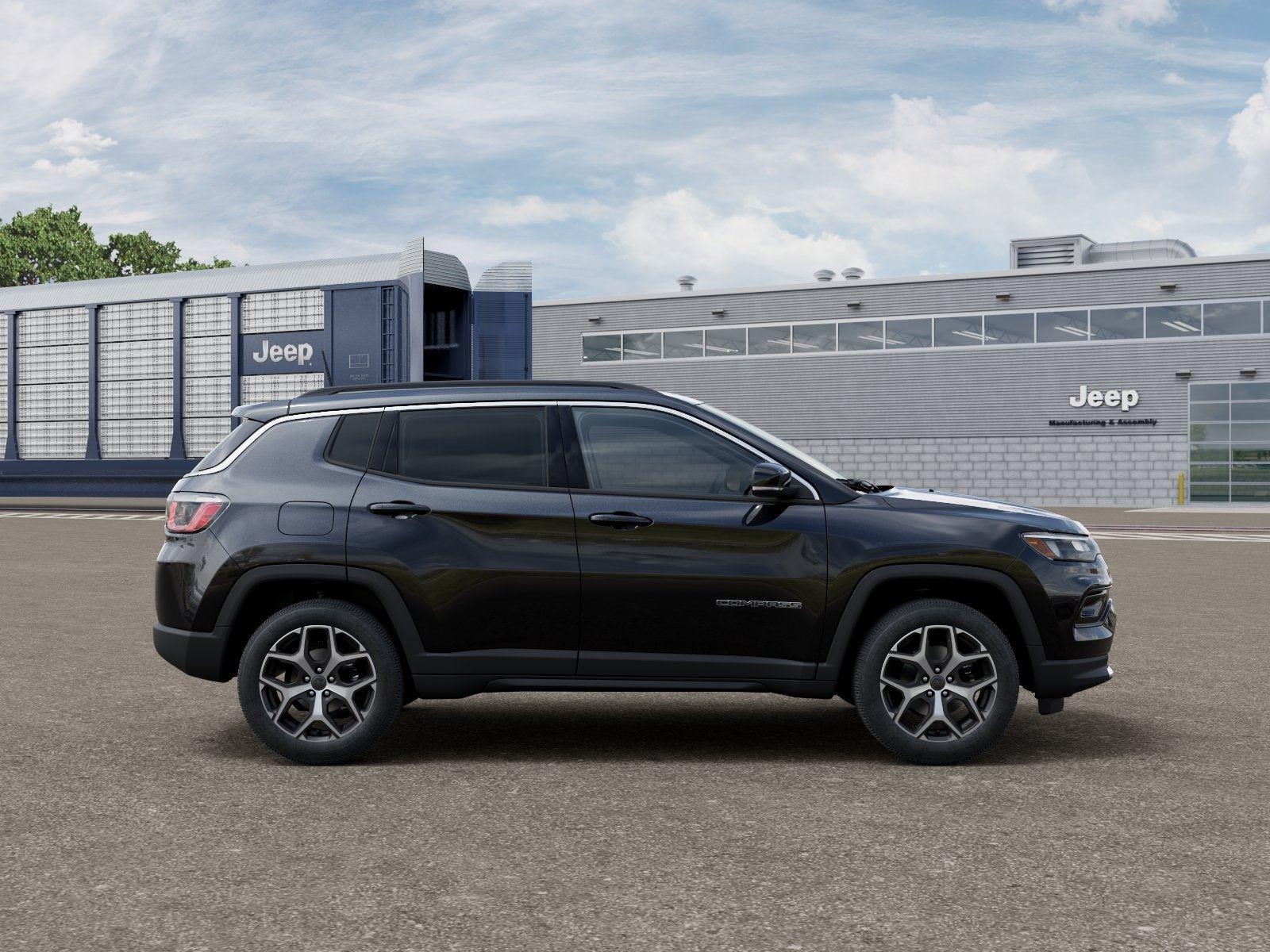 New 2026 Diamond Black Crystal Pearl-Coat Exterior Paint Jeep COMPASS LIMITED 4X4 image 99