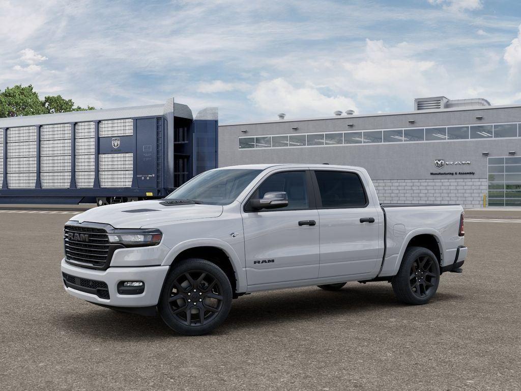 New 2026 Bright White Clear-Coat Exterior Paint RAM RAM 1500 LARAMIE CREW CAB 4X4 image 2
