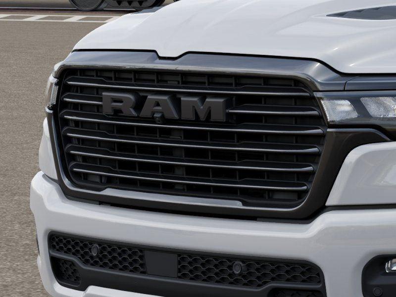 New 2026 Bright White Clear-Coat Exterior Paint RAM RAM 1500 LARAMIE CREW CAB 4X4 image 11