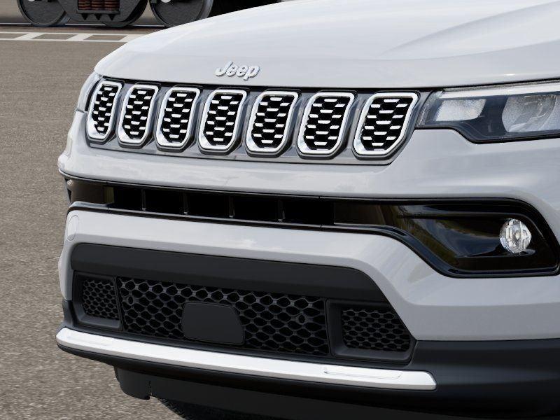 New 2026 Bright White Clear-Coat Exterior Paint Jeep COMPASS LIMITED 4X4 image 11