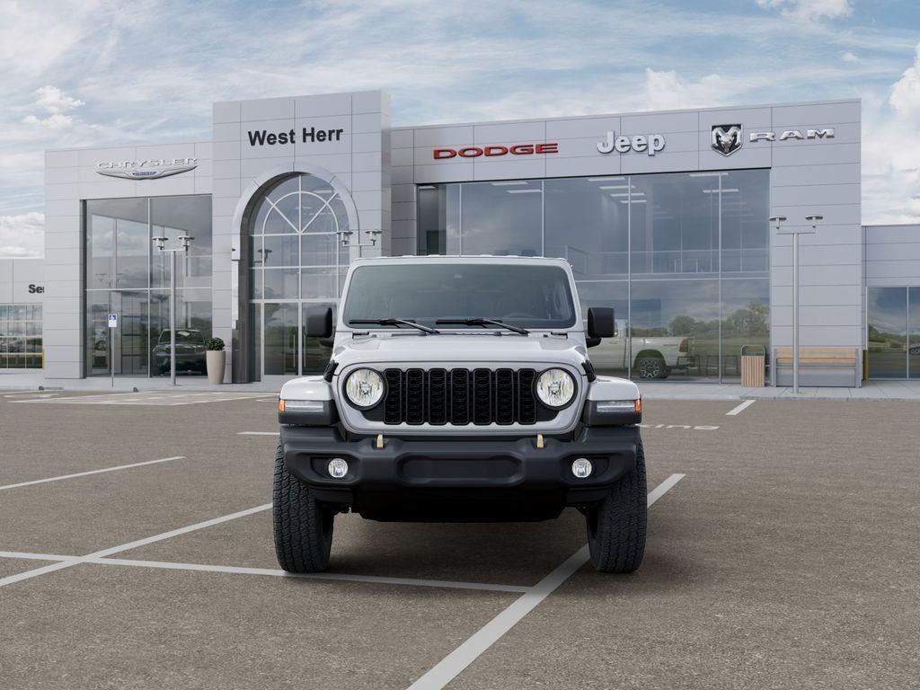 New 2026 Bright White Clear-Coat Exterior Paint Jeep WRANGLER 4-DOOR 85TH ANNIVERSA image 6