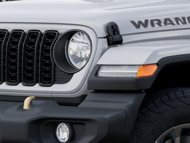 New 2026 Bright White Clear-Coat Exterior Paint Jeep WRANGLER 4-DOOR 85TH ANNIVERSA image 10