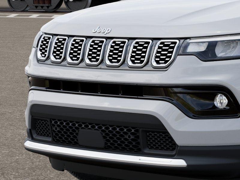 New 2026 Bright White Clear-Coat Exterior Paint Jeep COMPASS LIMITED 4X4 image 89