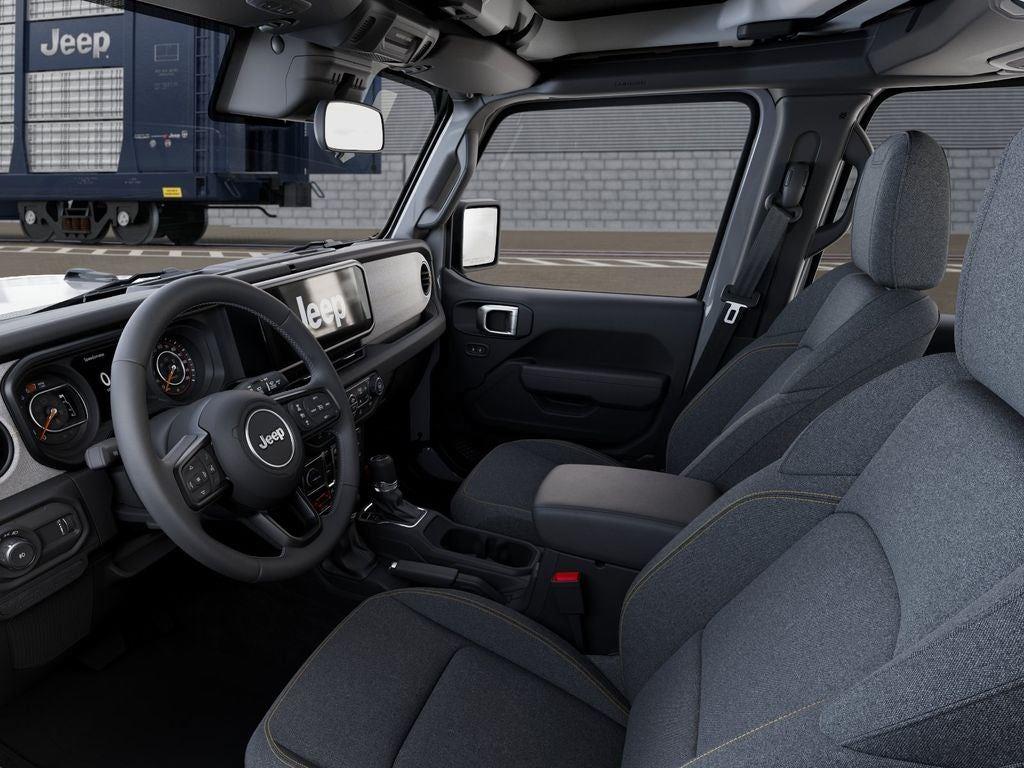 New 2026 Bright White Clear-Coat Exterior Paint Jeep WRANGLER 4-DOOR WILLYS image 22