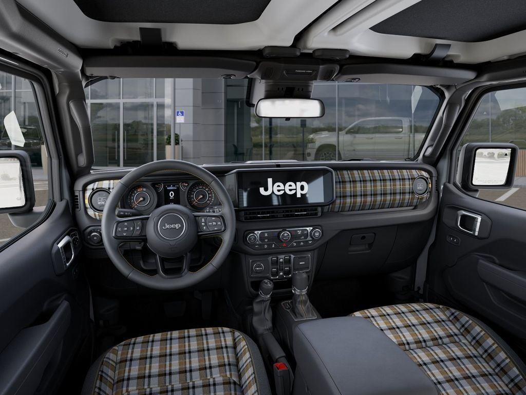 New 2026 Bright White Clear-Coat Exterior Paint Jeep WRANGLER 4-DOOR 85TH ANNIVERSA image 14