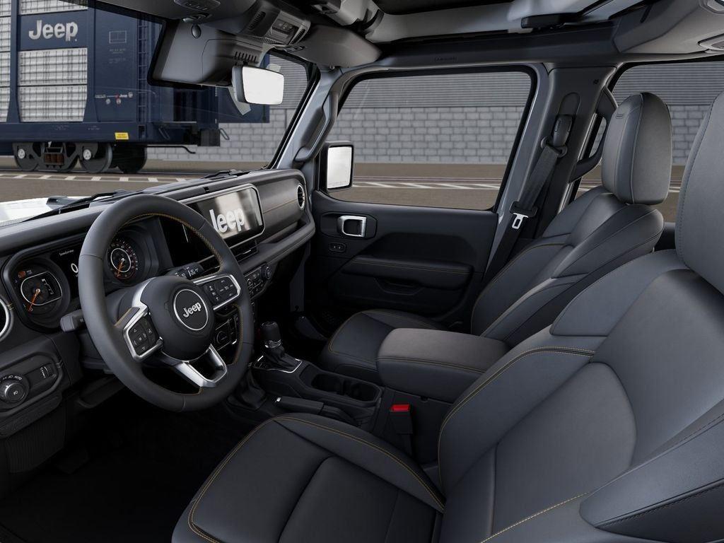 New 2026 Bright White Clear-Coat Exterior Paint Jeep WRANGLER 4-DOOR SAHARA image 22