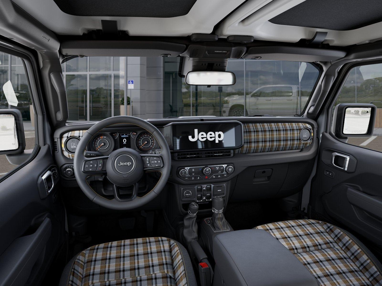 New 2026 Bright White Clear-Coat Exterior Paint Jeep WRANGLER 4-DOOR 85TH ANNIVERSA image 92