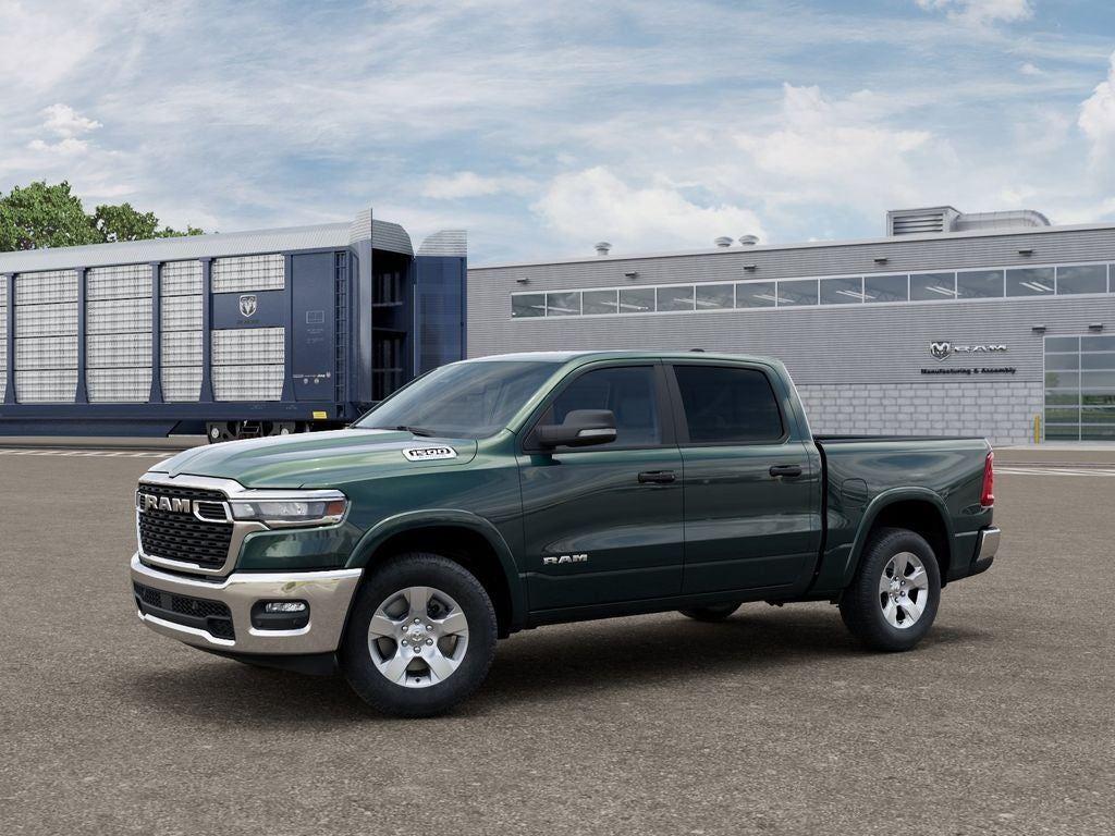 New 2026 Serrano-Green Metallic Exterior Paint RAM RAM 1500 BIG HORN CREW CAB 4X4 image 2