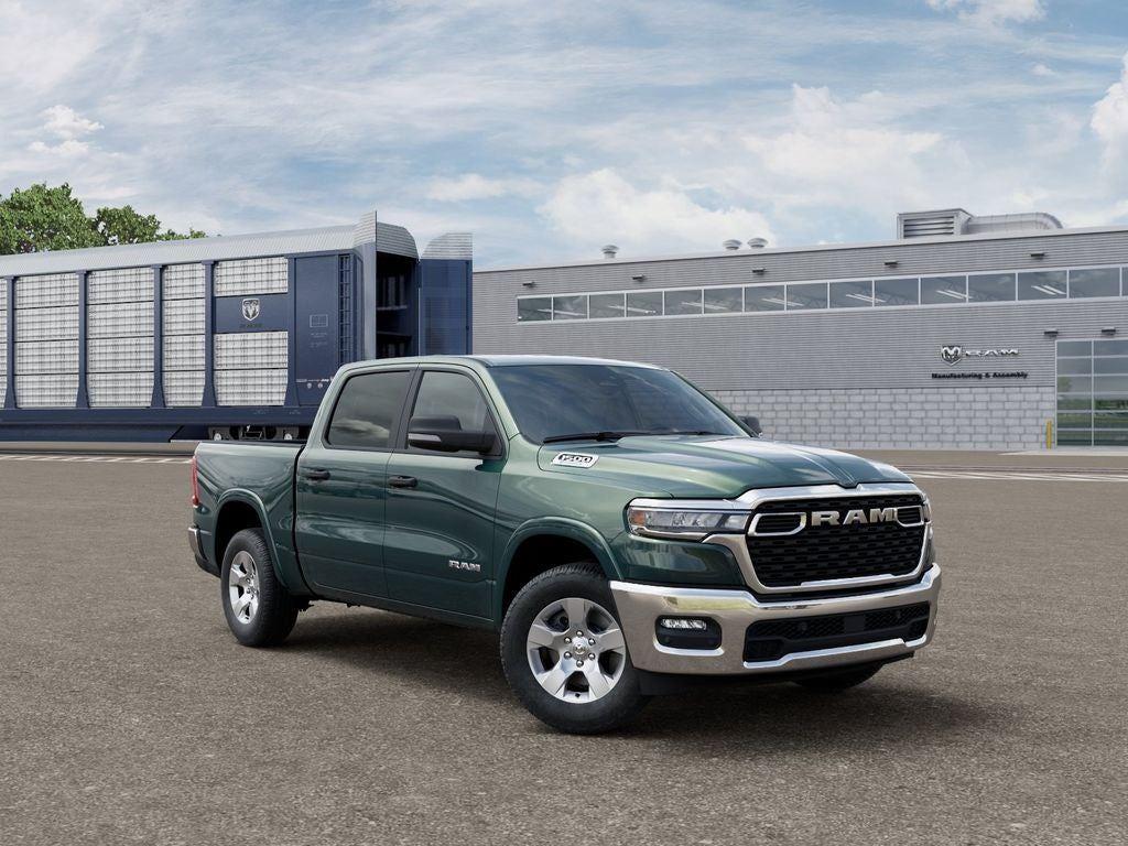 New 2026 Serrano-Green Metallic Exterior Paint RAM RAM 1500 BIG HORN CREW CAB 4X4 image 5