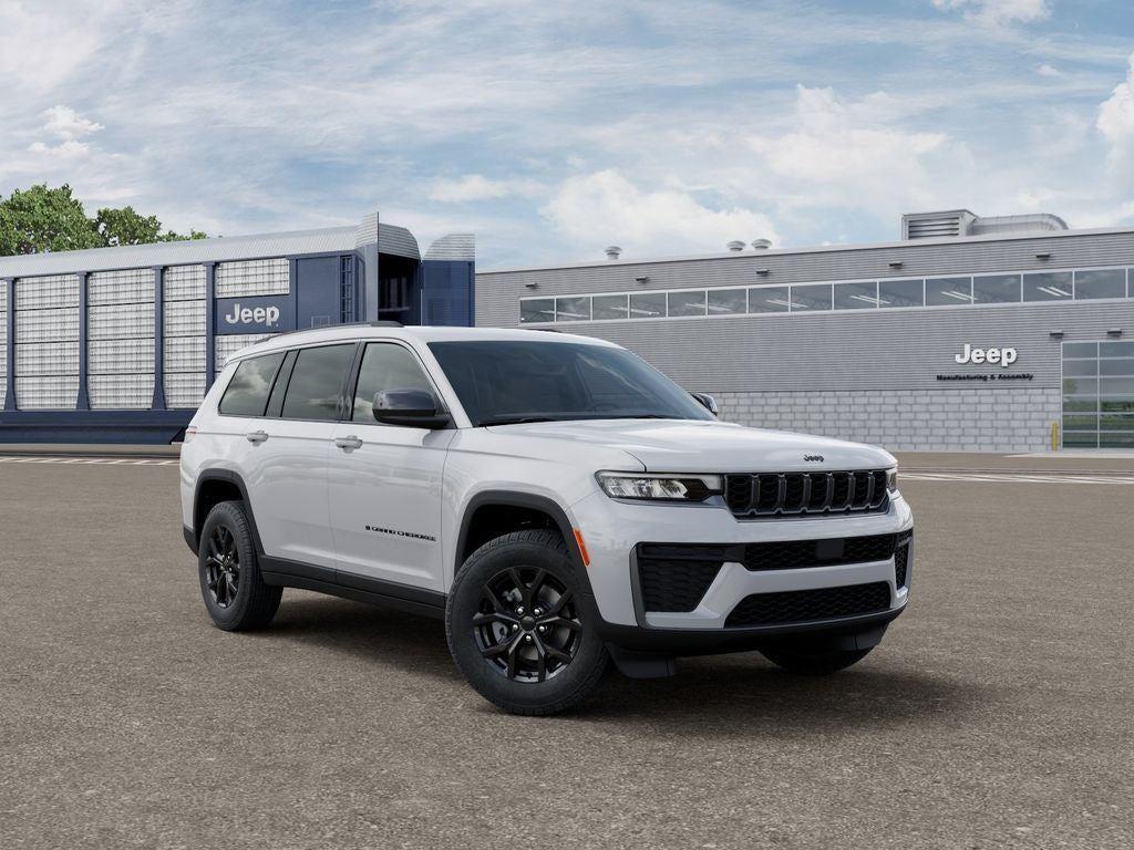 New 2026 Bright White Clear-Coat Exterior Paint Jeep GRAND CHEROKEE L LAREDO ALTITU image 5