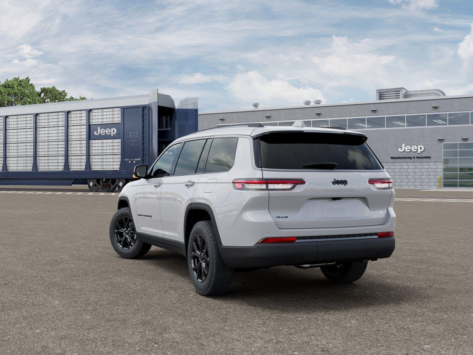 New 2026 Bright White Clear-Coat Exterior Paint Jeep GRAND CHEROKEE L LAREDO ALTITU image 81